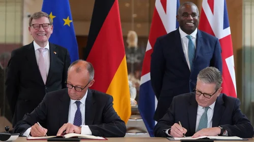 Reino Unido y Alemania pactan defensa, comercio y migración