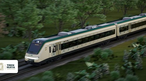 Llega primer vagón del Tren Maya a Quintana Roo