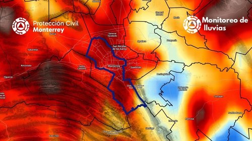 Triple fenómeno meteorológico pegará a la urbe regia
