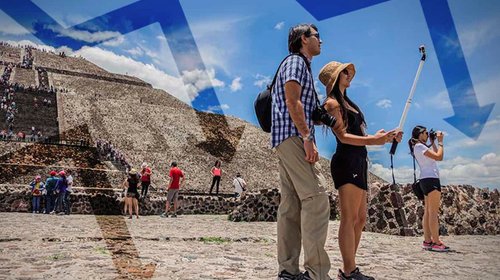 Tropieza turismo, caen visitas de turistas internacionales 5%