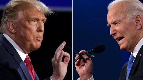 Donald Trump aventaja a Joe Biden en la revancha electoral
