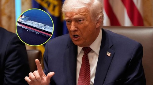 Incauta EUA buque petrolero frente a Venezuela, confirma Trump