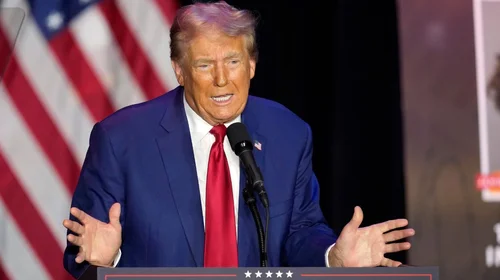 Trump busca vincular a Harris con migración no autorizada
