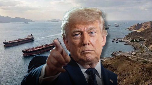 Afirma Trump que Estados Unidos controla estrecho de Ormuz