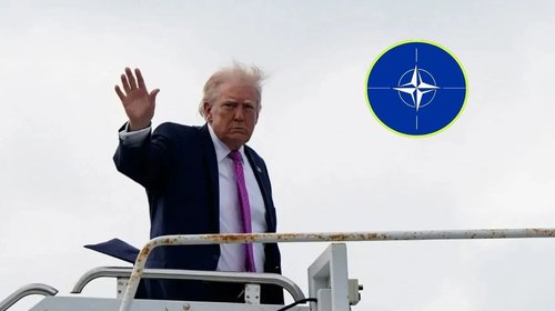 Trump plantea salida de EUA de la OTAN por guerra con Irán
