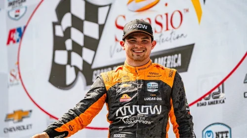"¡Ajúa!", podio para el piloto regio Patricio "Pato" O"Ward