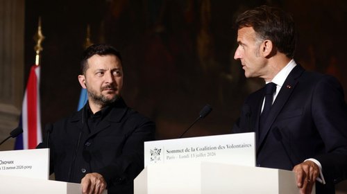 Zelensky recibe respaldo europeo tras interceptar misiles