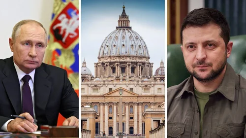 Ofrecen Vaticano como sede para diálogo entre Rusia y Ucrania