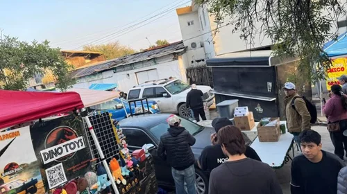 Vehículo deja 4 lesionados en mercado de la Y Griega