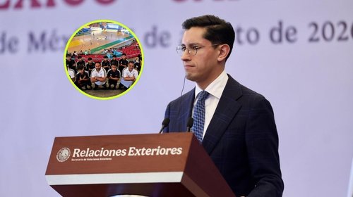 Regresan menores futbolistas varados en Colombia tras sismo: SRE