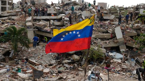 Aumentan a más de 2,600 los fallecidos por sismos en Venezuela