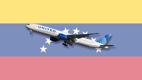 United Airlines reanudará vuelos entre EUA y Venezuela