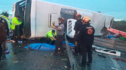Suman 61 los lesionados por volcadura; 33 fueron dados de alta