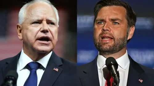Walz y Vance acuerdan primer debate vicepresidencial en EUA