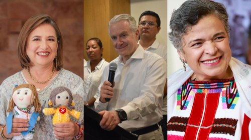 Xóchitl, Creel y Paredes avanzan en el proceso interno