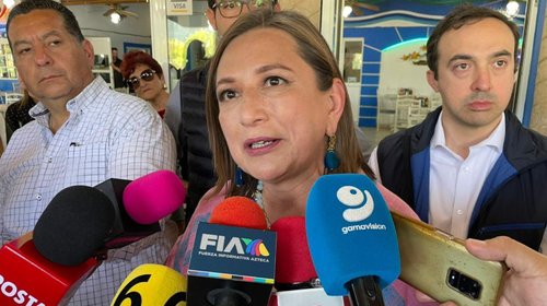 'Mi contendiente es Claudia, no Samuel': Xóchitl Gálvez