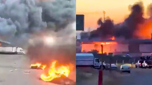 Queman almacenes de Bienestar en Zacatecas tras protesta